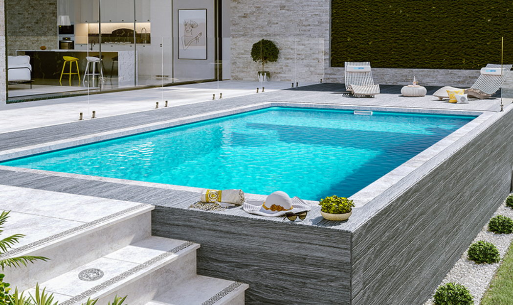 above ground pool