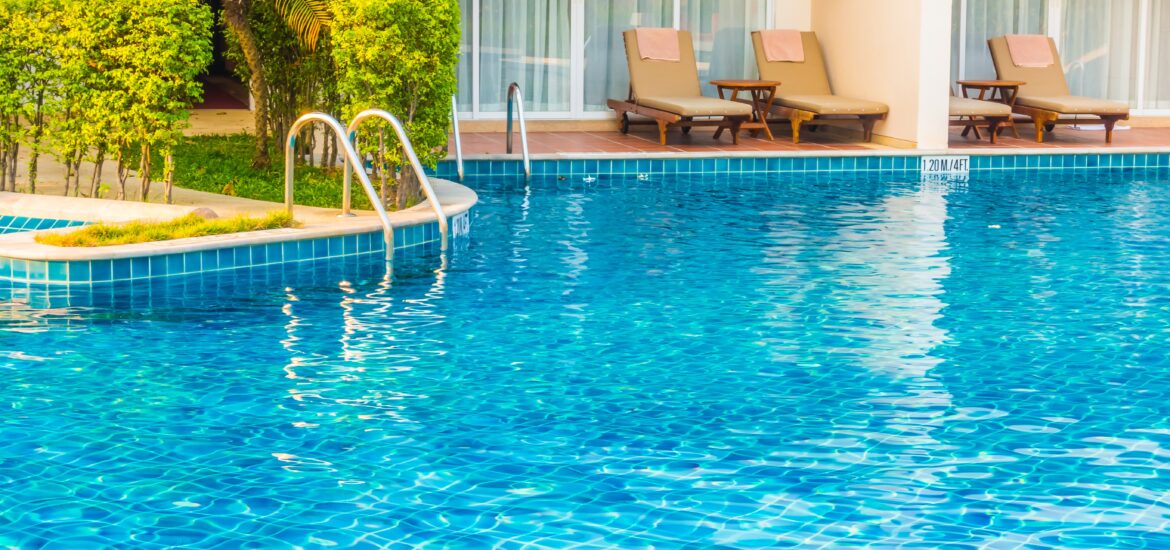 semi-inground pools