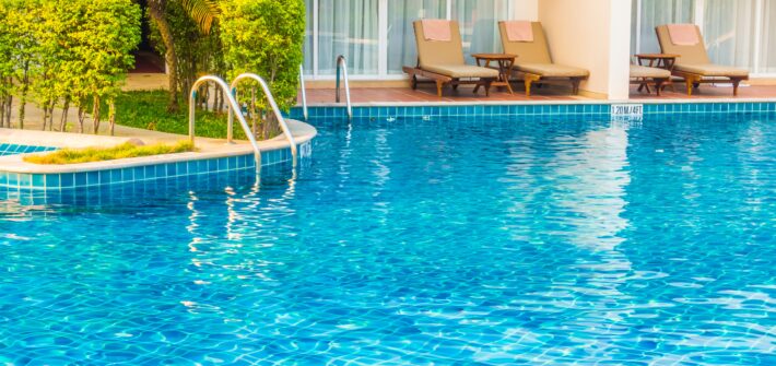 semi-inground pools